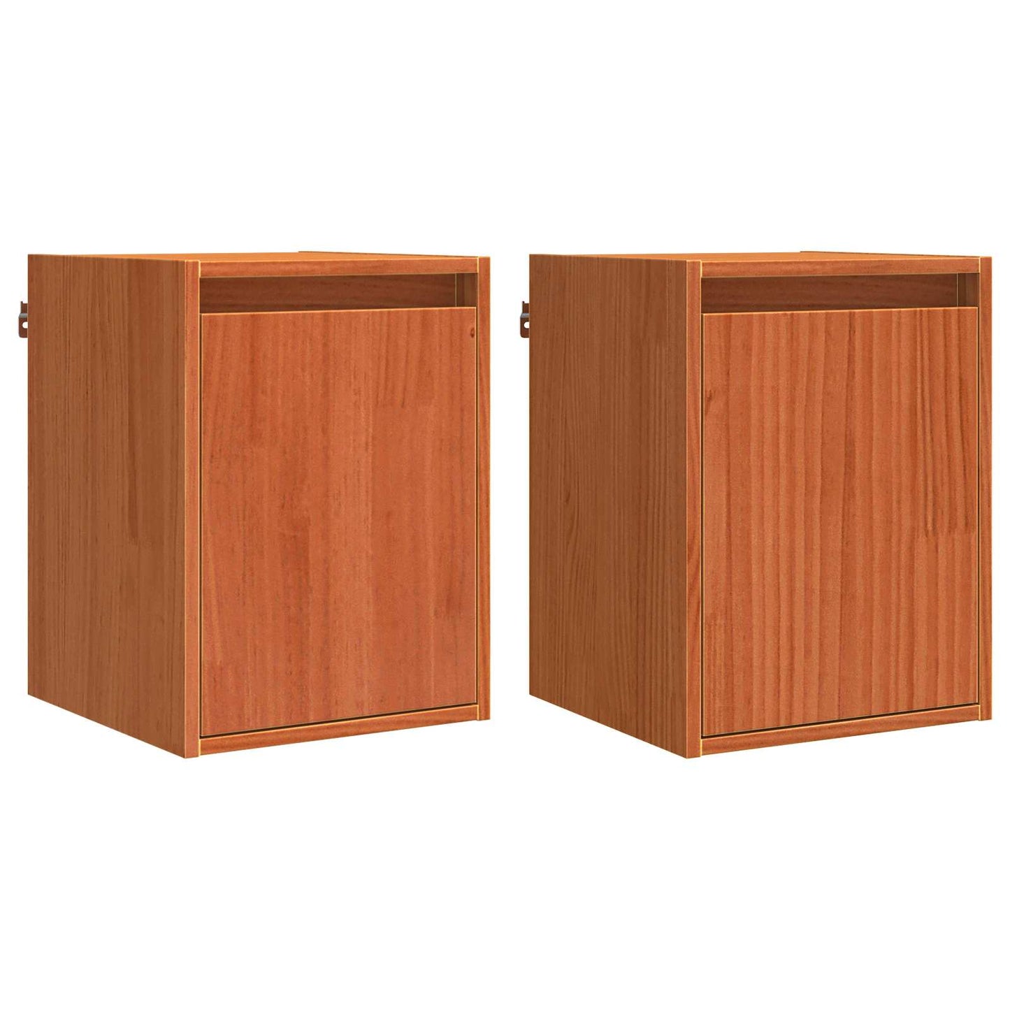 Armadietto a muro 2 pcs Marrone cerato 30 x 30 x 40 cm | homemem39