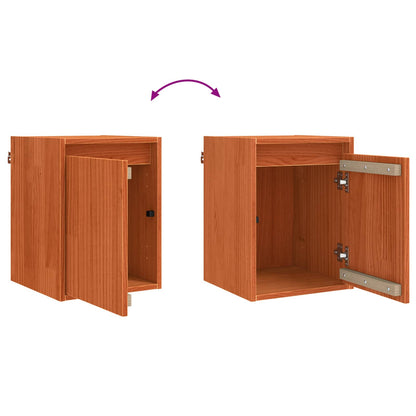Armadietto a muro 2 pcs Marrone cerato 30 x 30 x 40 cm | homemem39