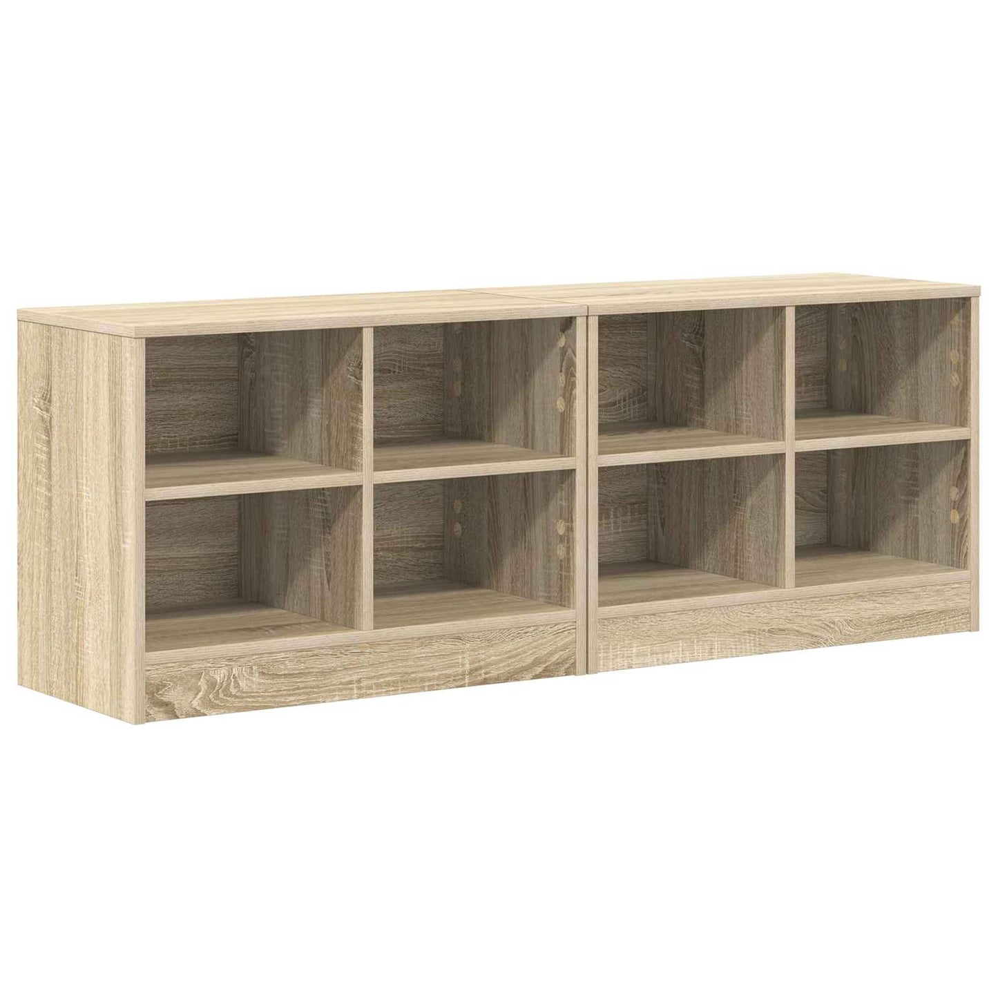 Armadietto per letto 2 pcs Rovere Sonoma 66 x 33 x 48 cm