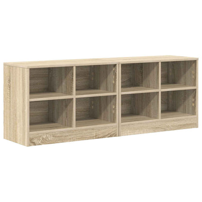 Armadietto per letto 2 pcs Rovere Sonoma 66 x 33 x 48 cm