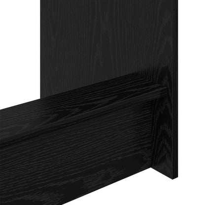 Scrivania Letto Rovere Nero Legno ingegnerizzato