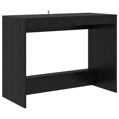 Scrivania Letto Rovere Nero Legno ingegnerizzato