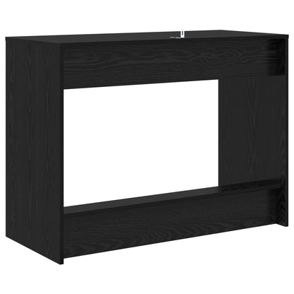 Scrivania Letto Rovere Nero Legno ingegnerizzato