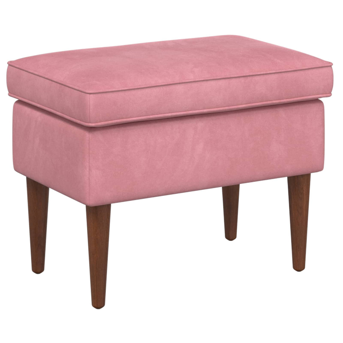 Poltrona con Ottomano 2 pz Rosa Velluto | homemem39