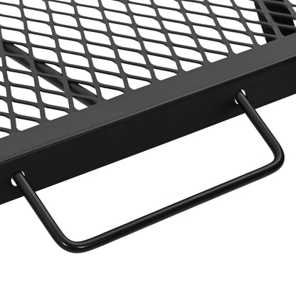 Griglia da Campeggio Pieghevole Nero 58 x 31 x 2 cm | homemem39