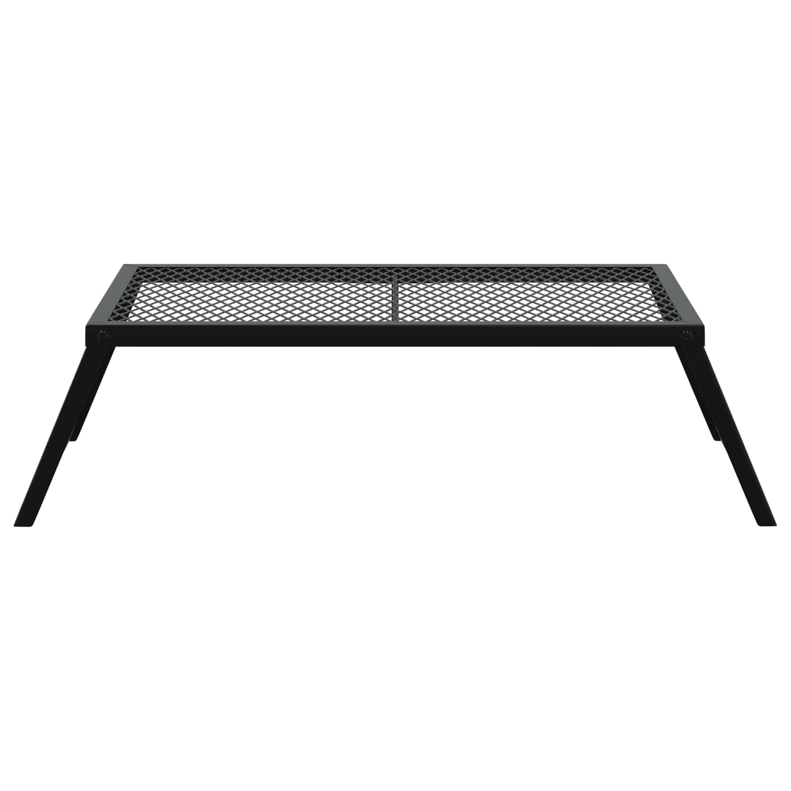 Griglia da Campeggio Pieghevole Nero 58 x 31 x 2 cm | homemem39