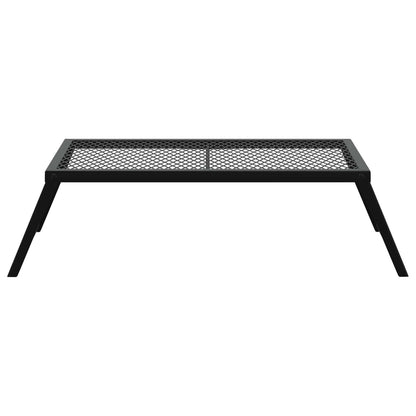 Griglia da Campeggio Pieghevole Nero 58 x 31 x 2 cm | homemem39