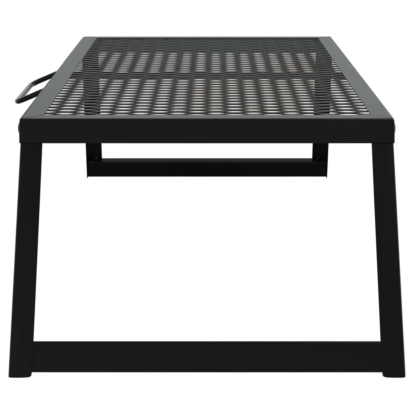 Griglia da Campeggio Pieghevole Nero 58 x 31 x 2 cm | homemem39