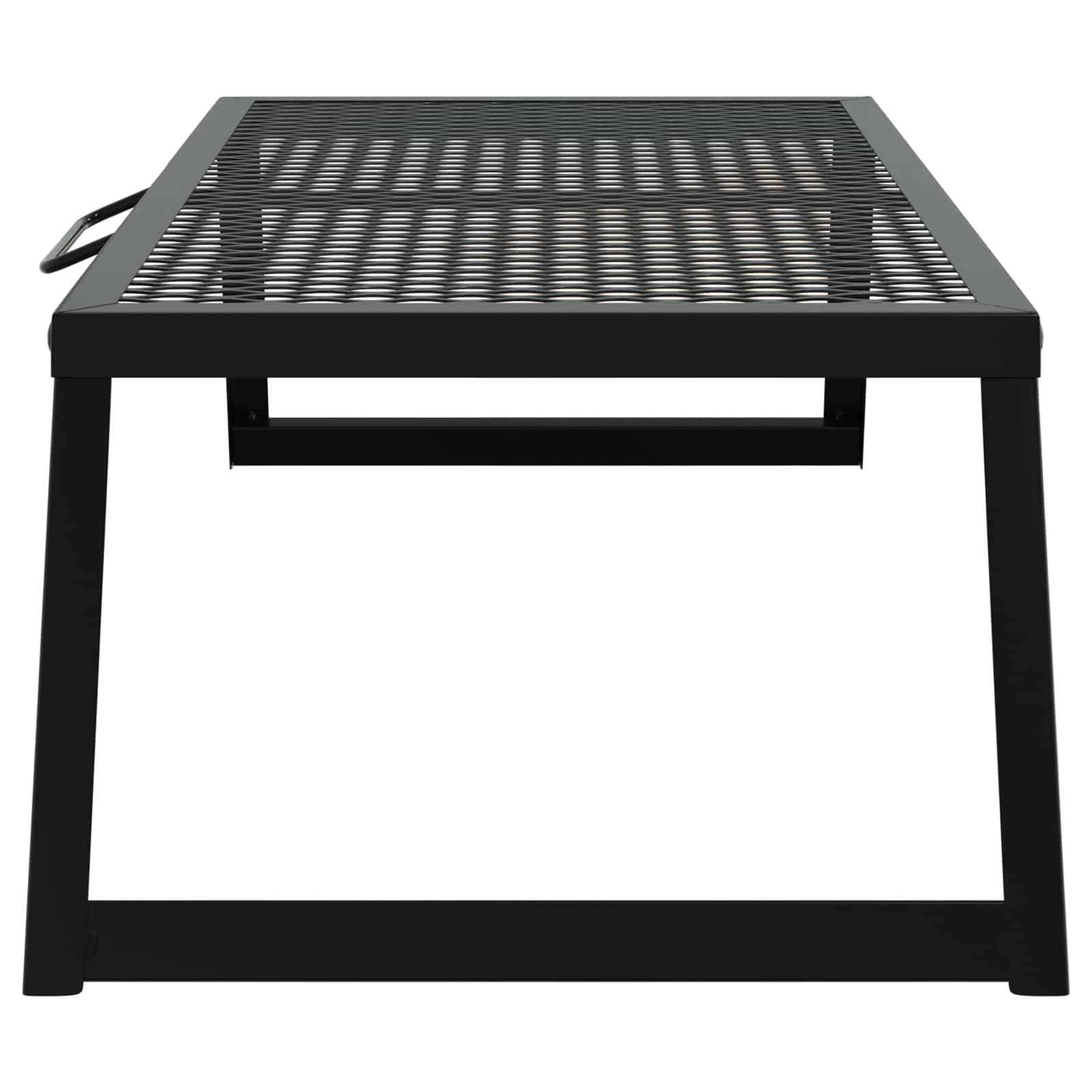 Griglia da Campeggio Pieghevole Nero 58 x 31 x 2 cm | homemem39