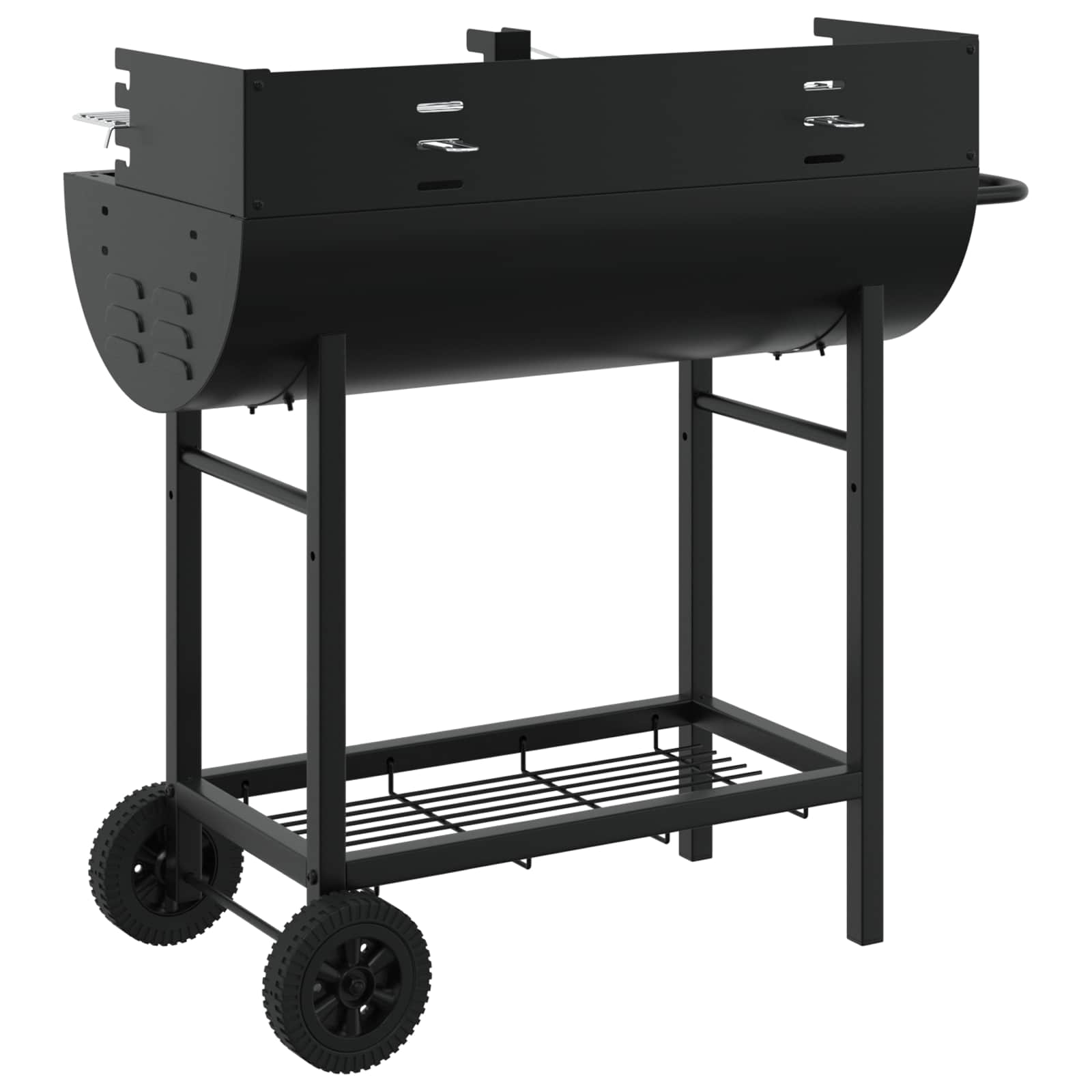 griglia a carbone 96,5 x 42,5 x 88,5 cm Nero | homemem39