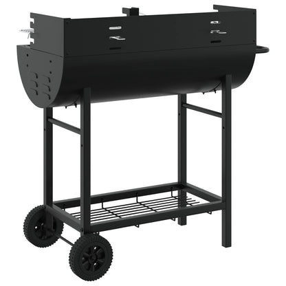 griglia a carbone 96,5 x 42,5 x 88,5 cm Nero | homemem39