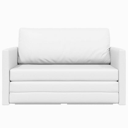 Divano Letto Pieghevole Bianco 124 x 71 x 78 cm PVC