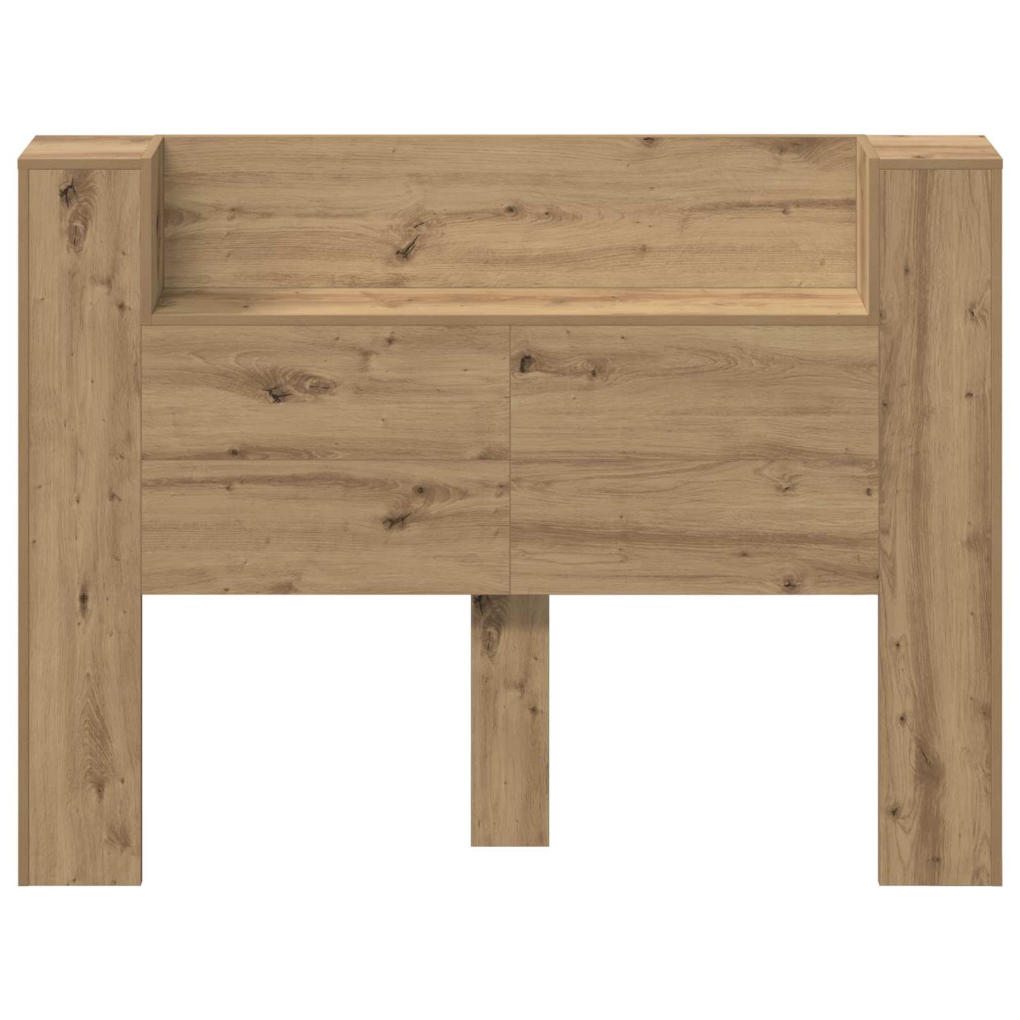 Testata con Mobile e LED Rovere Artigianale Legno multistrato | homemem39