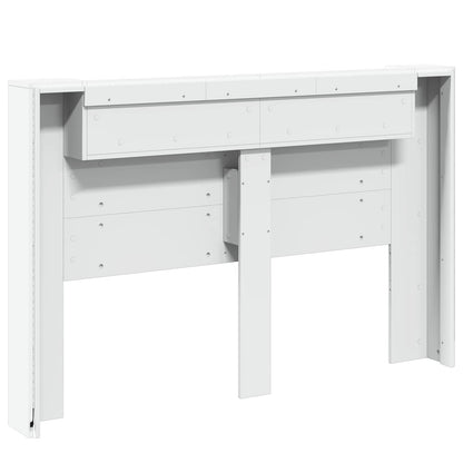 Testata con Mobile e LED Bianco 160 x 16,5 x 103,5 cm