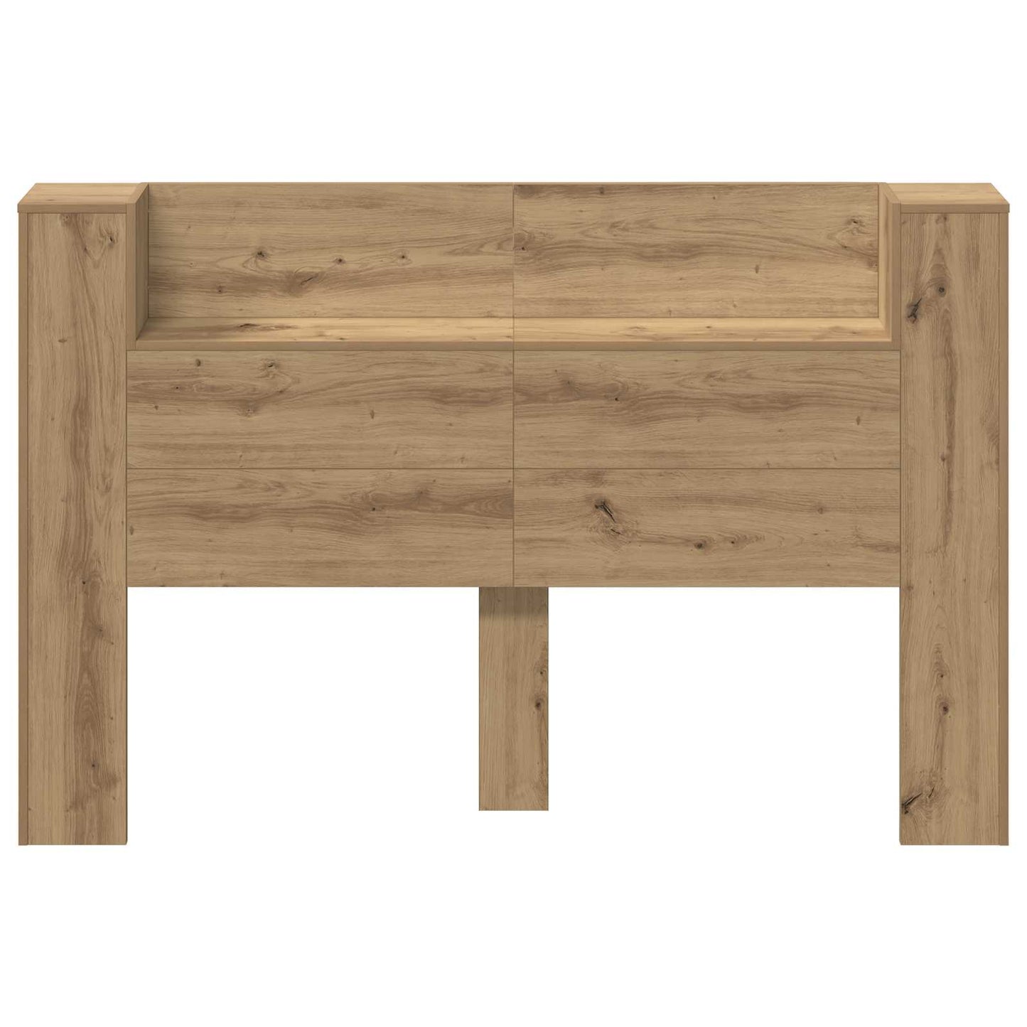 Testata con Mobile e LED Rovere Artigianale Legno multistrato | homemem39