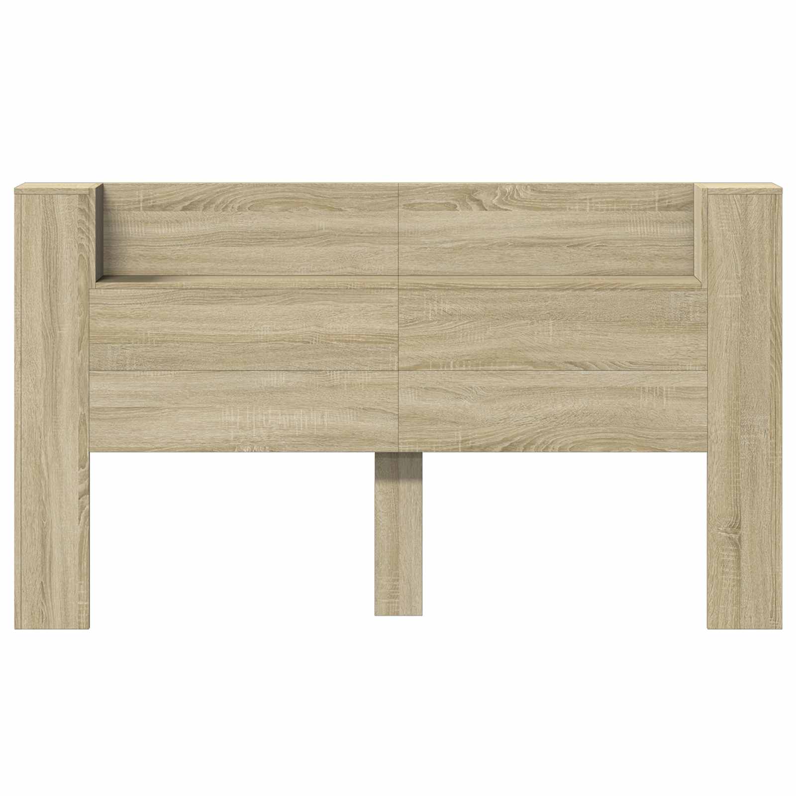 Testata con Mobile e LED Sonoma 180 x 16,5 x 103,5 cm | homemem39