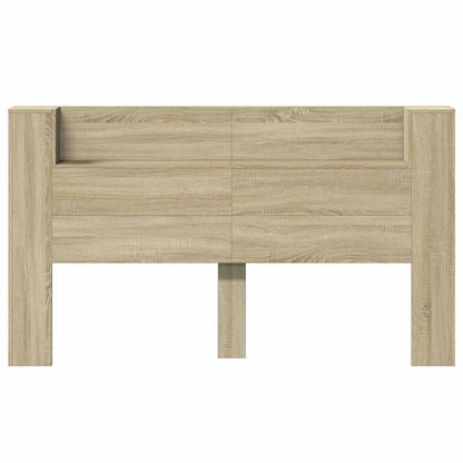 Testata con Mobile e LED Sonoma 180 x 16,5 x 103,5 cm | homemem39