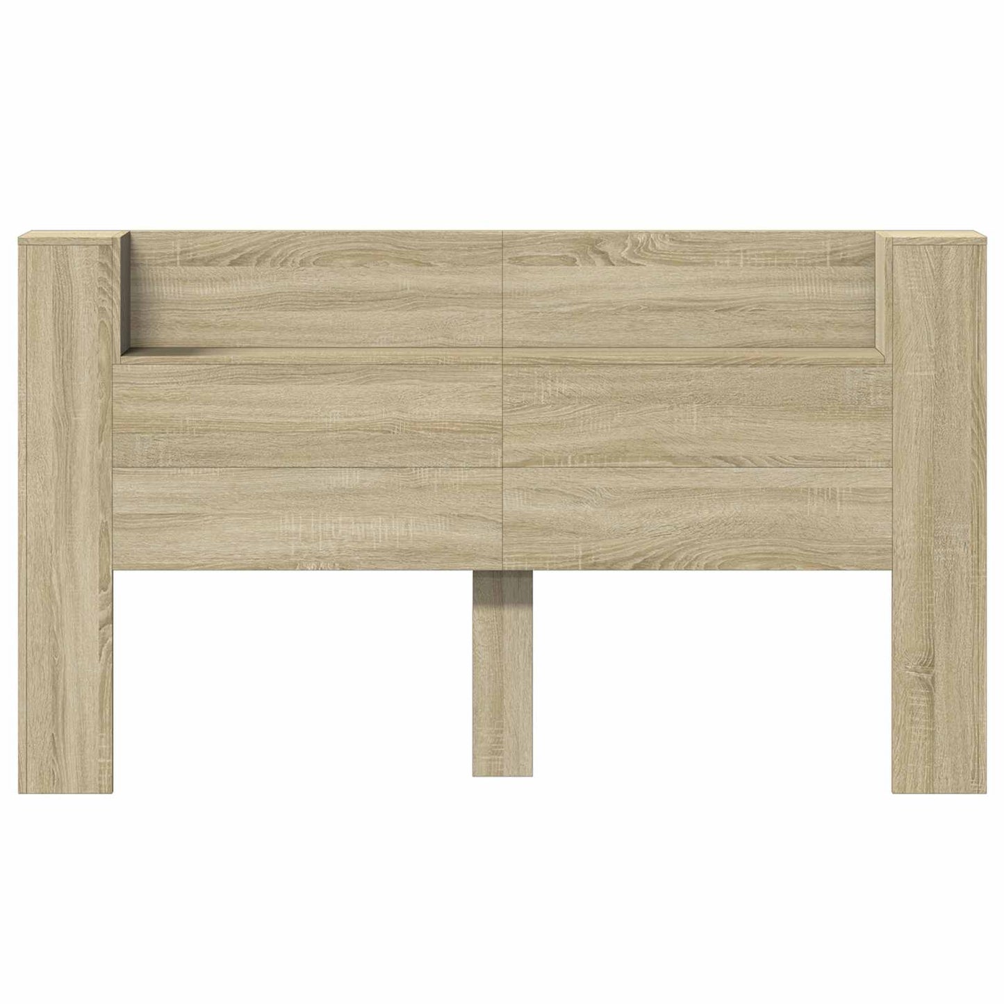 Testata con Mobile e LED Sonoma 180 x 16,5 x 103,5 cm