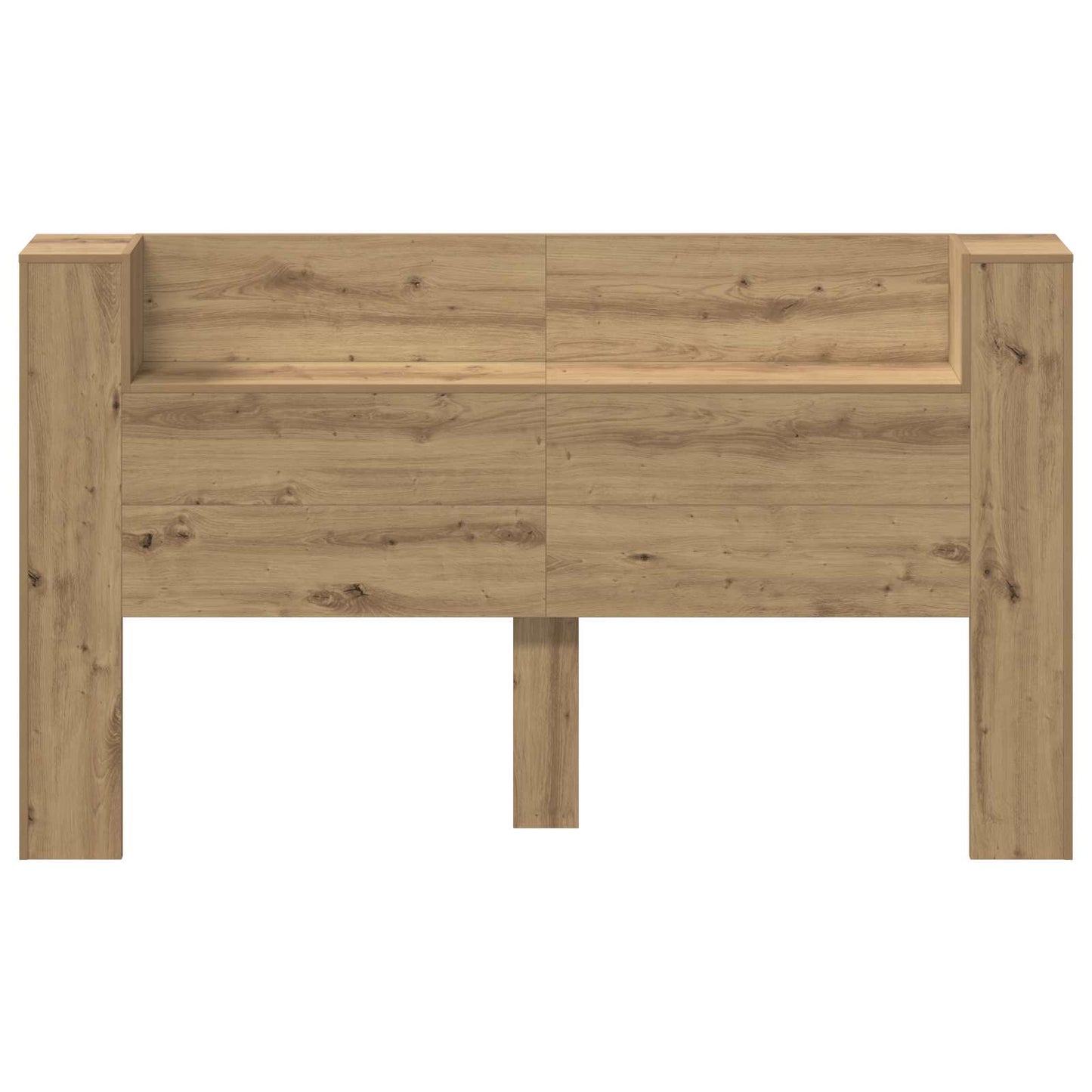 Testata con Mobile e LED Rovere Artigianale Legno multistrato