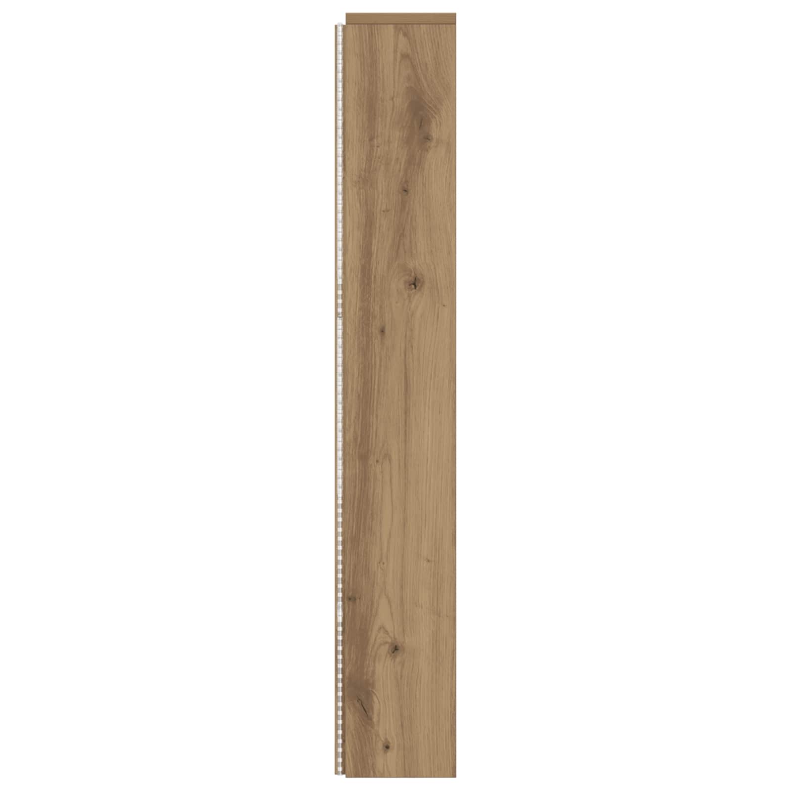 Testata con Mobile e LED Rovere Artigianale Legno multistrato | homemem39