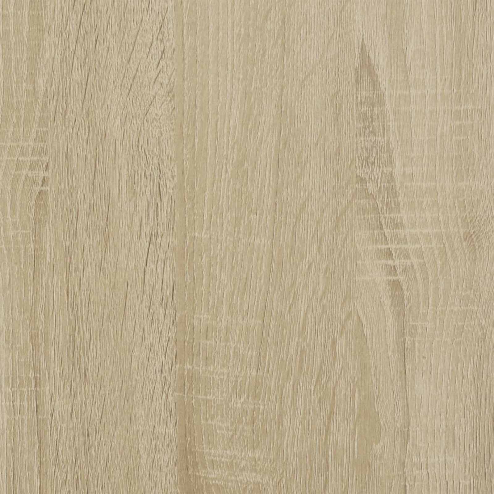 Mobile TV con led Sonoma 165 x 34 x 40 cm Legno multistrato | homemem39