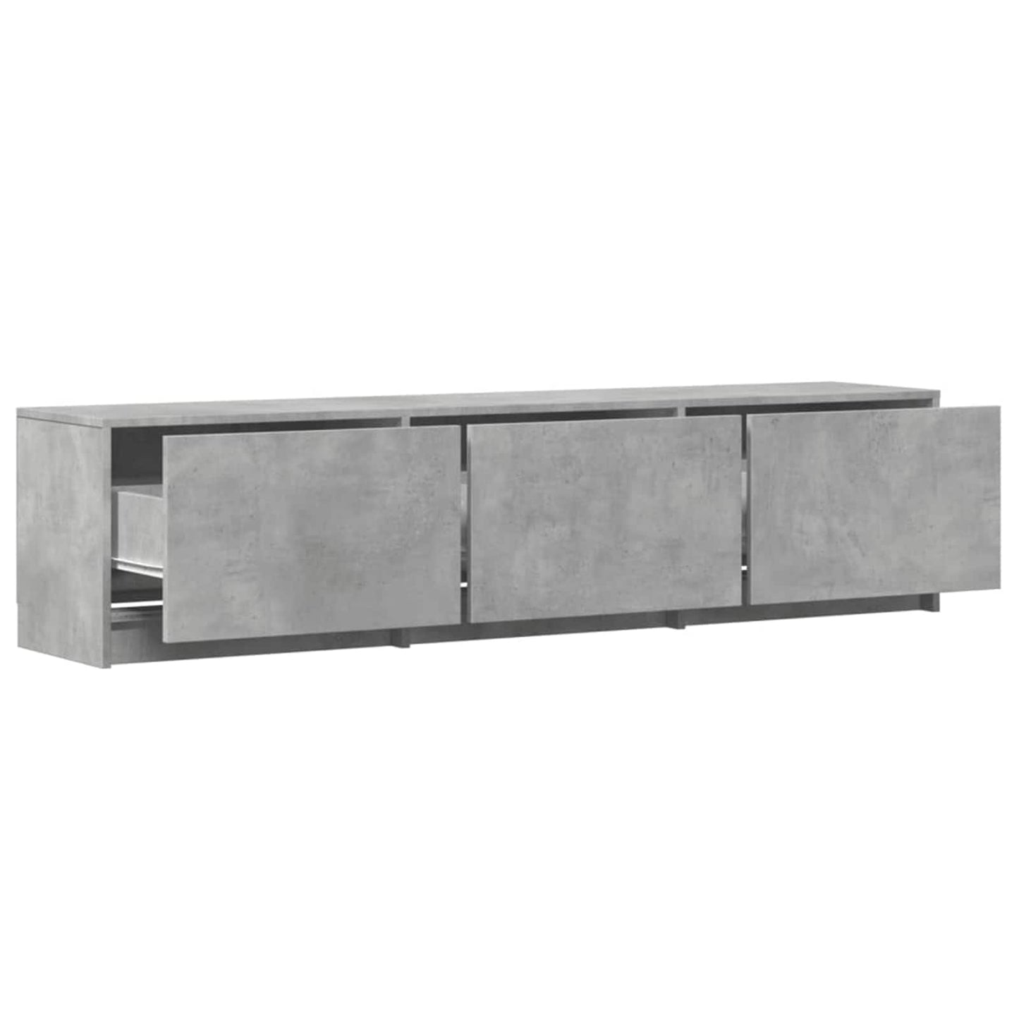 Mobile TV Calcestruzzo 165 x 34 x 40 cm Legno multistrato | homemem39