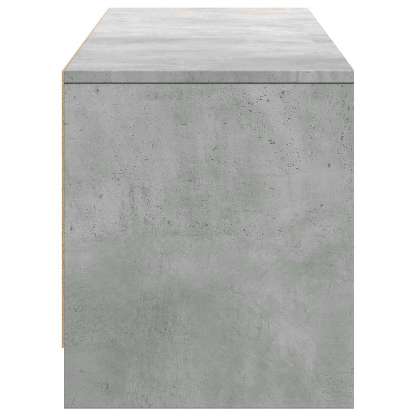 Mobile TV Calcestruzzo 165 x 34 x 40 cm Legno multistrato