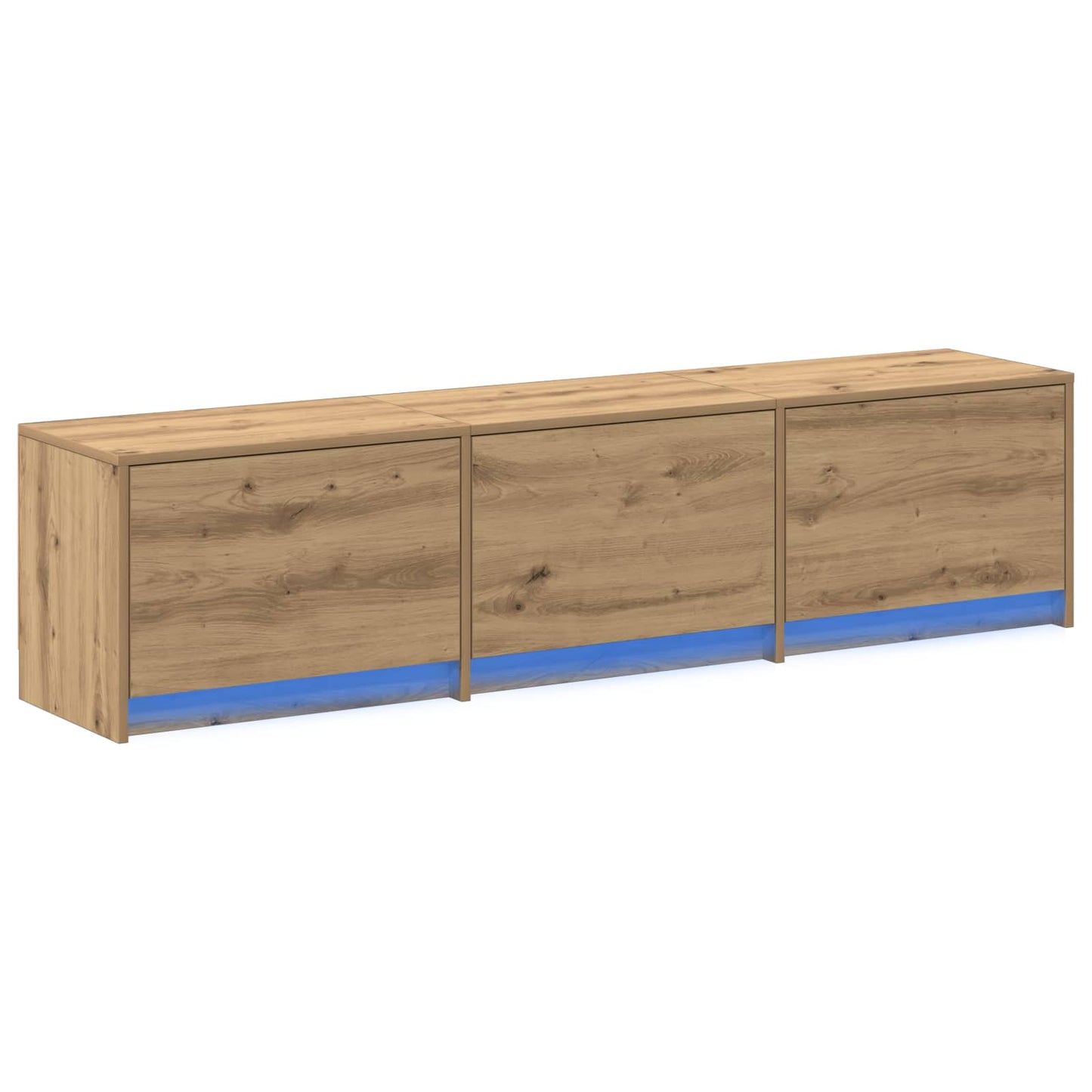 Mobile TV Rovere artigianale 165 x 34 x 40 cm Legno multistrato