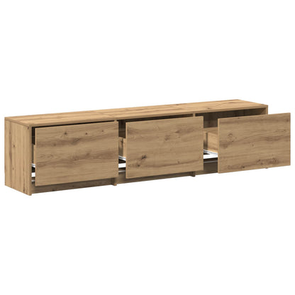 Mobile TV Rovere artigianale 165 x 34 x 40 cm Legno multistrato