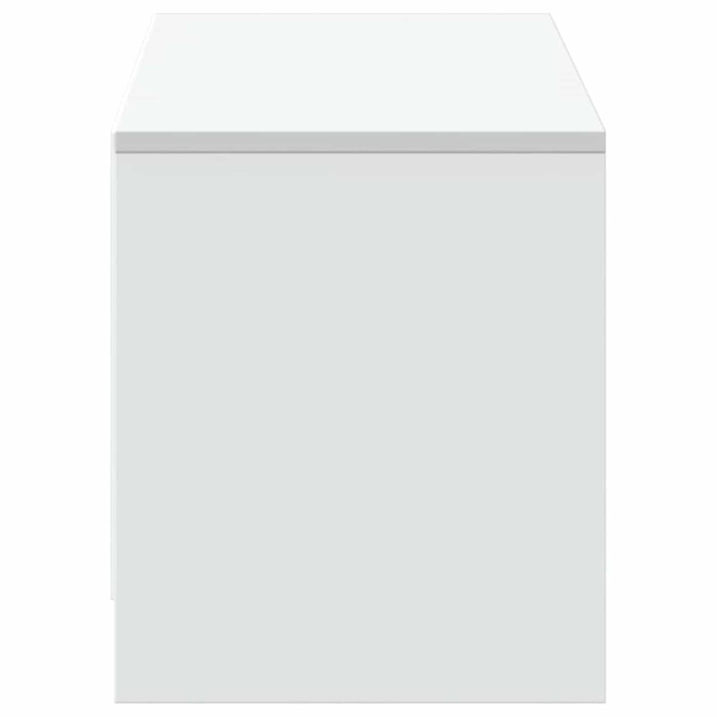 Mobile TV con led Bianco 140 x 34 x 40 cm Legno multistrato | homemem39
