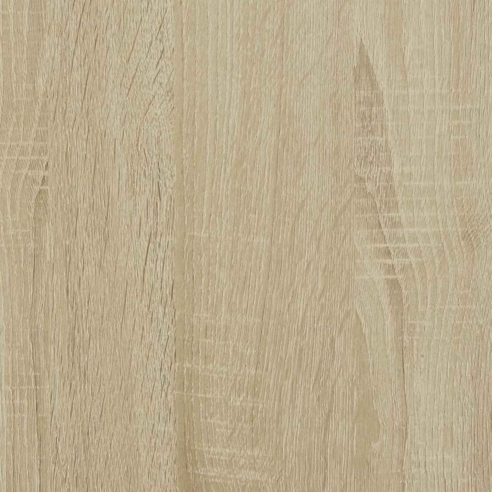 Mobile TV con led Sonoma 140 x 34 x 40 cm Legno multistrato | homemem39
