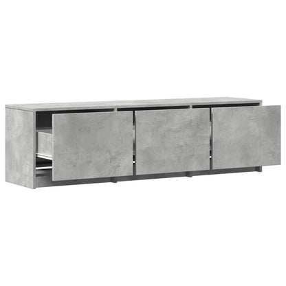 Mobile TV Calcestruzzo 140 x 34 x 40 cm Legno multistrato