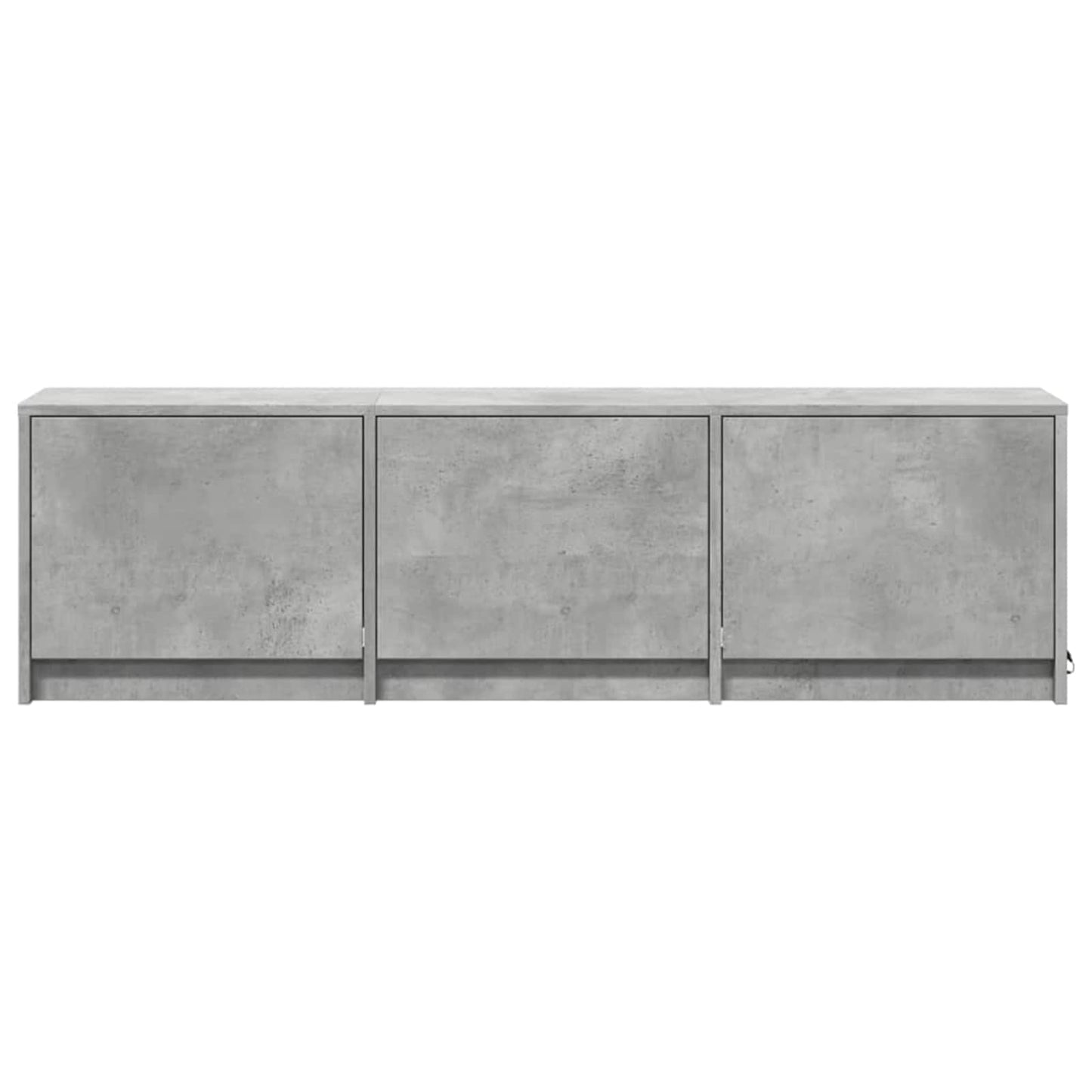 Mobile TV Calcestruzzo 140 x 34 x 40 cm Legno multistrato