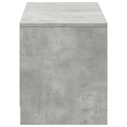 Mobile TV Calcestruzzo 140 x 34 x 40 cm Legno multistrato