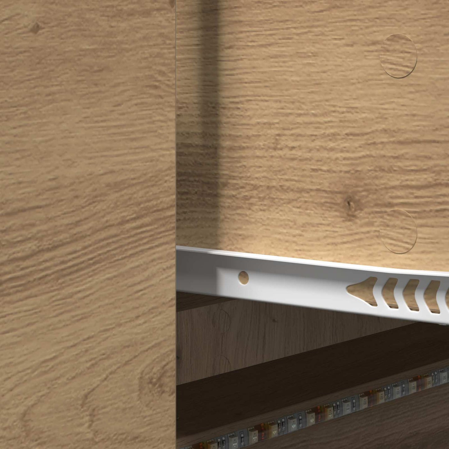 Mobile TV Rovere artigianale 140 x 34 x 40 cm Legno multistrato