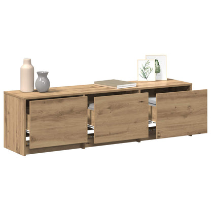 Mobile TV Rovere artigianale 140 x 34 x 40 cm Legno multistrato