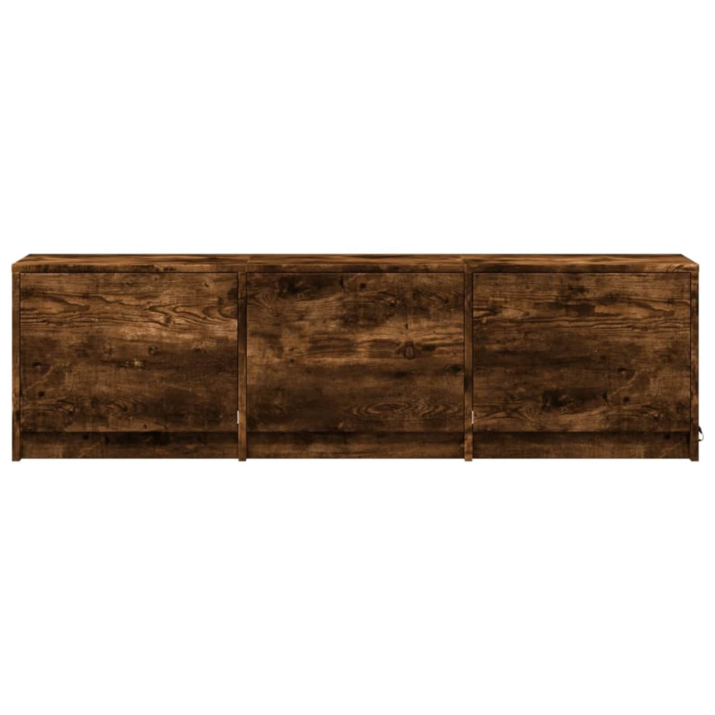 Mobile TV Rovere fumé 140 x 34 x 40 cm Legno multistrato | homemem39