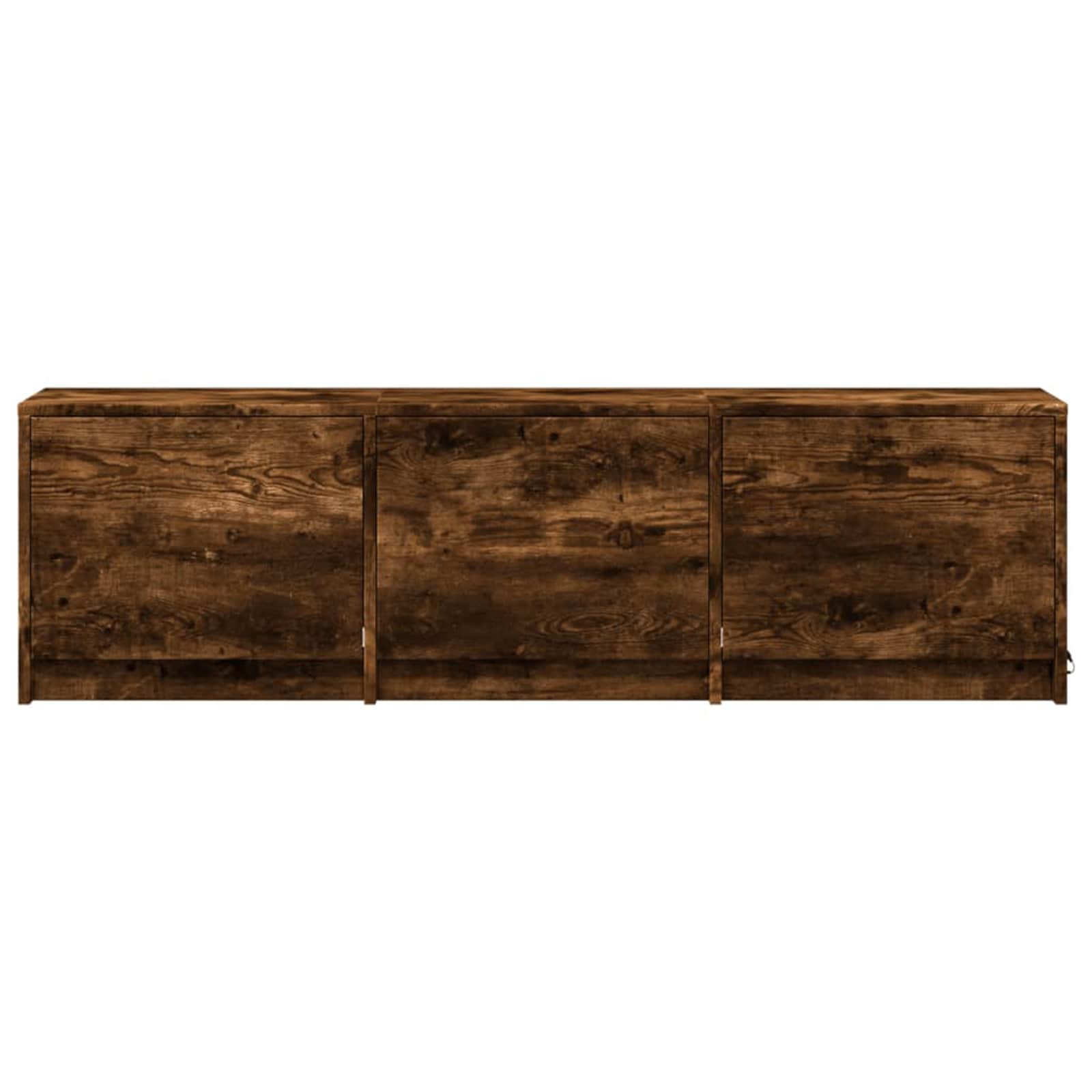 Mobile TV Rovere fumé 140 x 34 x 40 cm Legno multistrato | homemem39