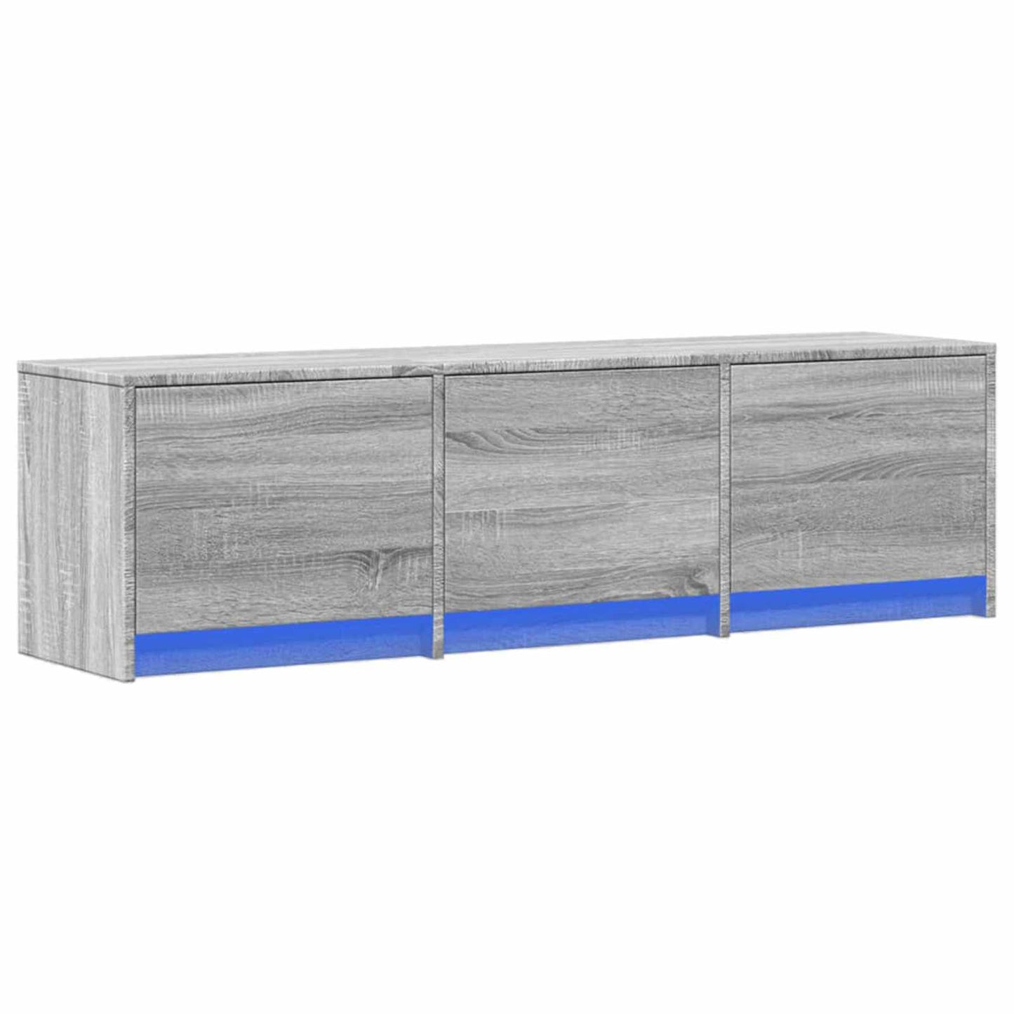 Mobile TV Grigio Sonoma 140 x 34 x 40 cm Legno multistrato | homemem39