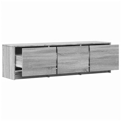 Mobile TV Grigio Sonoma 140 x 34 x 40 cm Legno multistrato | homemem39