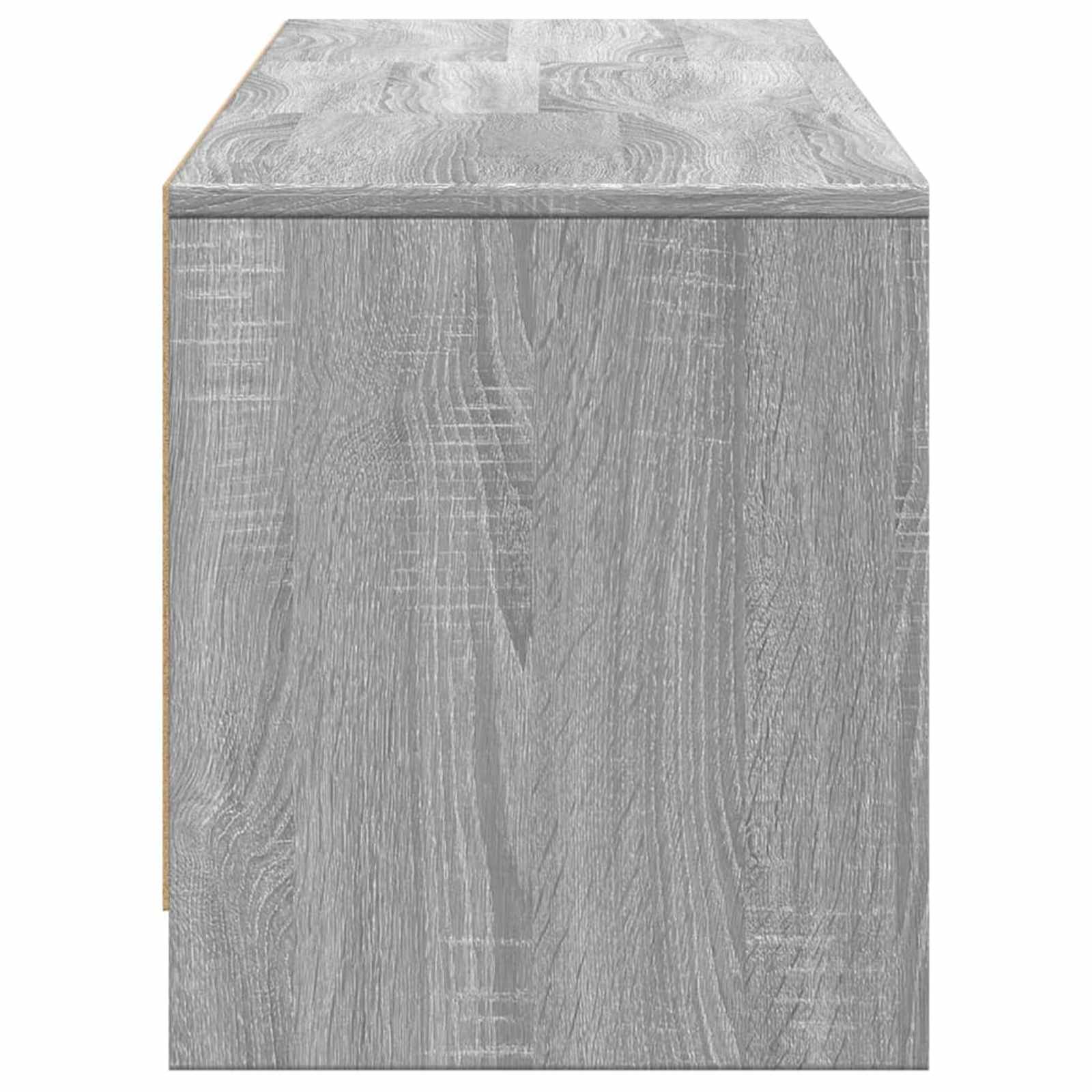 Mobile TV Grigio Sonoma 165 x 34 x 40 cm Legno multistrato | homemem39