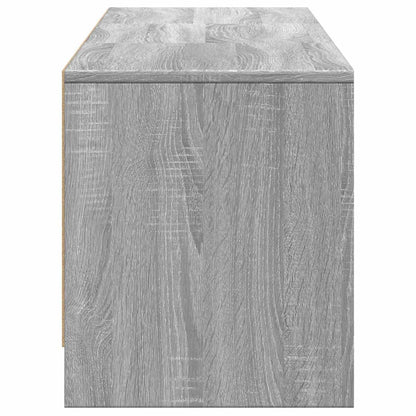 Mobile TV Grigio Sonoma 165 x 34 x 40 cm Legno multistrato | homemem39