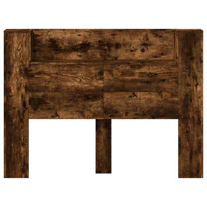 Testata con Mobile e LED Quercia Affumicata Legno multistrato