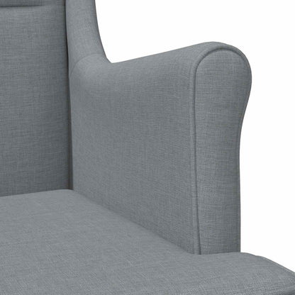 poltrona Grigio chiaro Tessuto