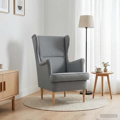 poltrona Grigio chiaro Tessuto