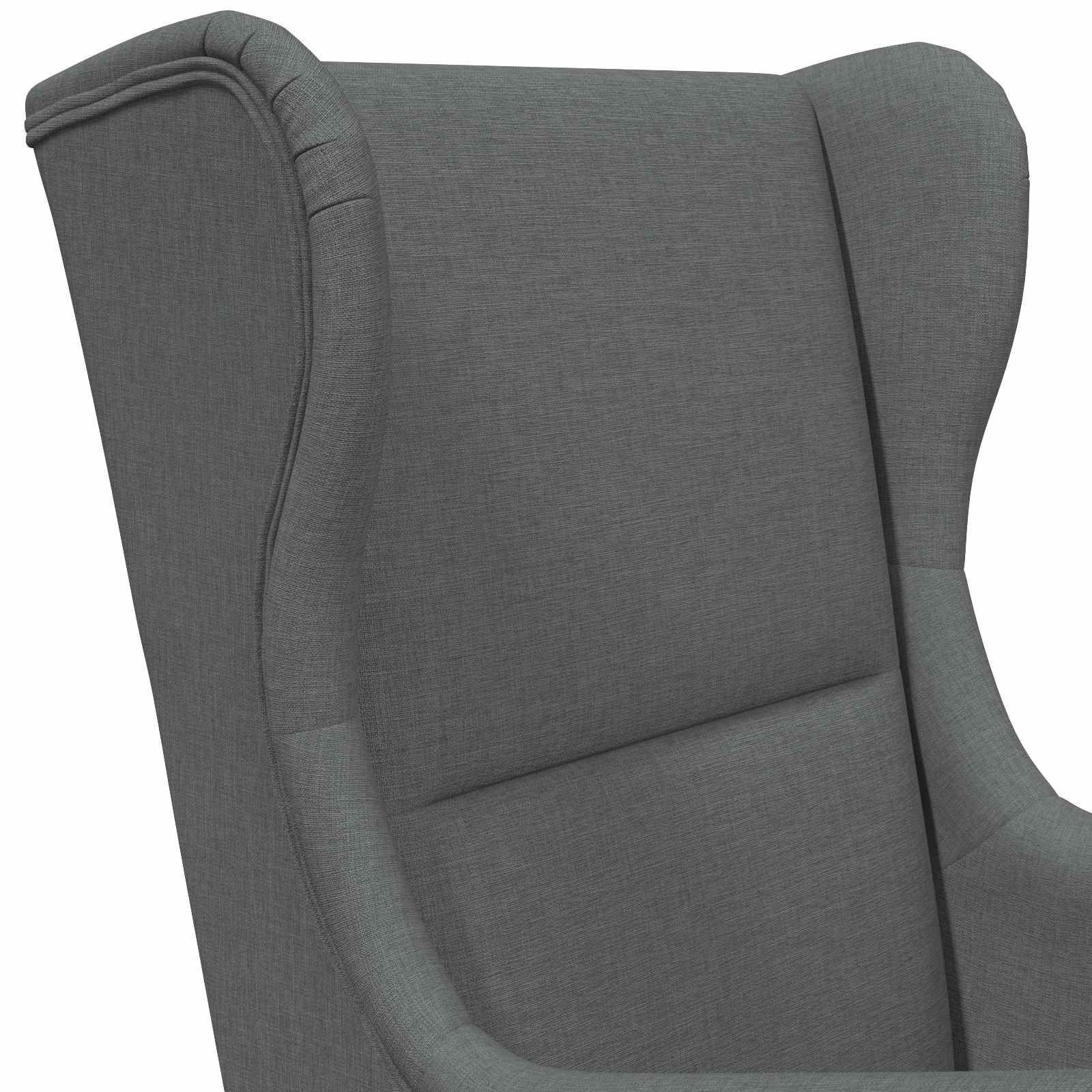 poltrona Grigio scuro Tessuto | homemem39