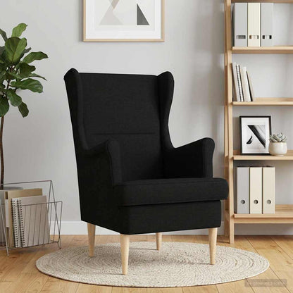 poltrona Nero Tessuto
