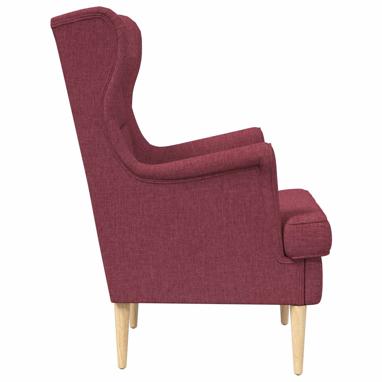 poltrona Rosso Vino Tessuto