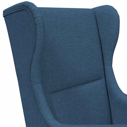 poltrona Blu Tessuto