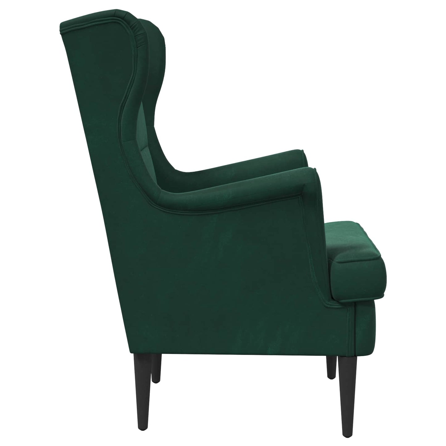 Poltrona Verde Scuro Velluto | homemem39
